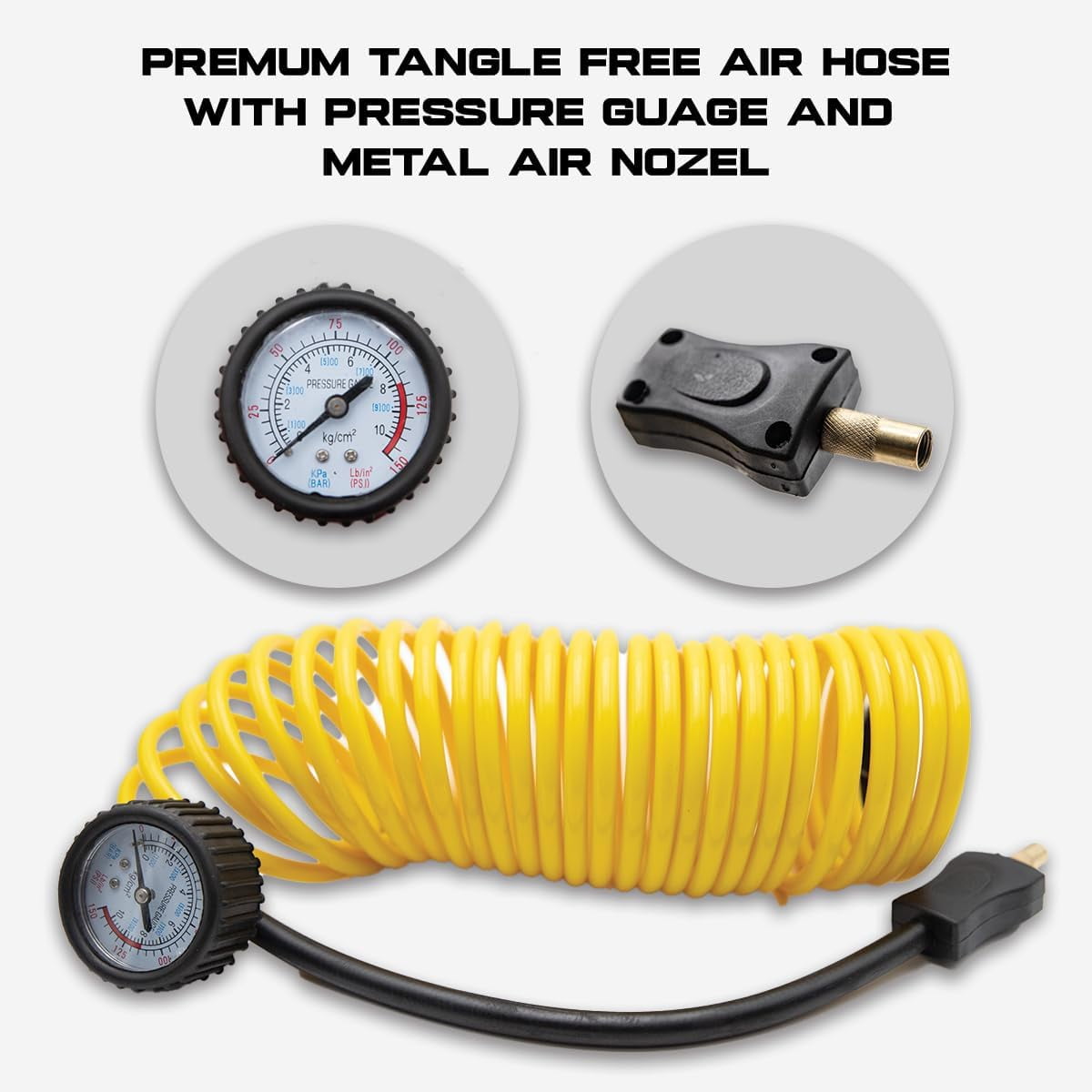 MotorGod 5.65 CFM PORTABLE Air Compressor For Lite/heavy trucks and full-size vehicles-MG565C