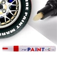 thumbnail image 1 of Oil Based Paint Pen Car Tyre Tire Metal Marker Tire Paint Pen Marker Lettering Ink For Car Vehicle Motorcycle Tyre 10ml, 1 of 9