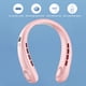 thumbnail image 4 of Ventilador Cuello Sin Aspas Ventilador Eléctrico USB Recargable (estándar Rosa), 4 of 6