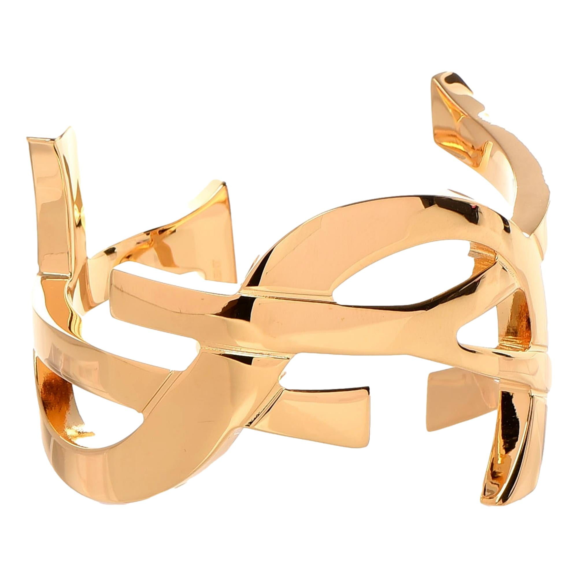 Saint laurent shop monogram cuff