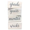 thumbnail image 4 of Tinte blanco natural Pondering Pine Baby de Milestone Blocks, 4 of 7
