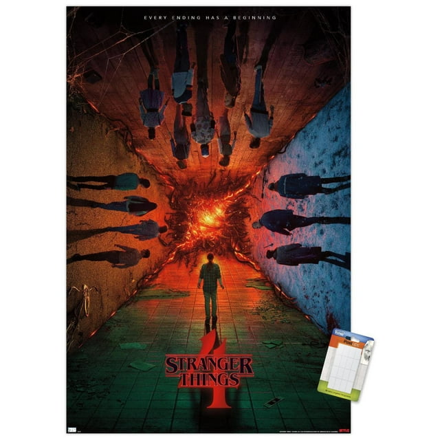 Netflix Stranger Things : Saison 4 - Teaser de groupe One Sheet