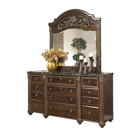 Ashley Furniture Gabriela Dresser Mirror Dark Reddish Brown Ashley Furniture Gabriela Dresser Mirror Dark Reddish Brown Com