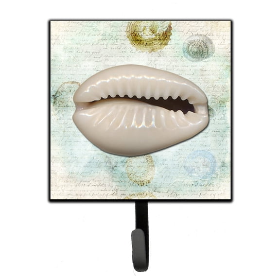 Carolines Treasures SB3038SH4 Beach Cowrie Shell Leash or Key Holder Single Hook multicolor