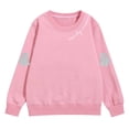 thumbnail image 4 of EnJoCho Youth Children Hooded Pullover Long Sleeve Oversized Soft Fleece Cute Printed Graphic Sweatshirt for Halloween Holiday Classroom Daily Play Wear, 4 of 7
