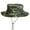 Coffee, variant on Shenmeida Outdoor Summer Unisex Wide Brim Fasten String Boonie Hat Sun Cap Jungle Headwear for Men Women