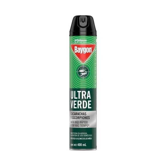 Insecticida en Aerosol Baygon Ultra Verde 400 mL