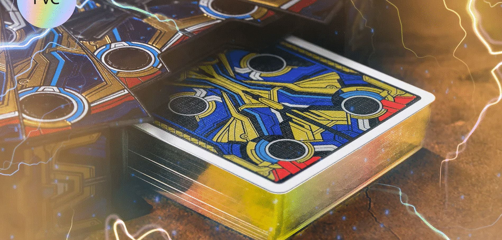 Thor: Love & Thunder (PVC Gold Gilded Edition) Playing Cards by Card Mafia