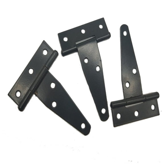 4Pcs Heavy Duty T Hinges With Mounting Screws Galvanized T Hinges For Doors