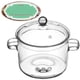 thumbnail image 3 of PTOOTP Olla sopera de vidrio de borosilicato alto con tapa, olla de vidrio transparente con asas dobles, olla para cocinar en el hogar, 3 of 7