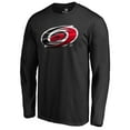 thumbnail image 2 of Men's Black Carolina Hurricanes Midnight Mascot Long Sleeve T-Shirt, 2 of 3