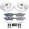 thumbnail image 3 of PowerStop Front Z23 Evolution Sport Carbon-Fiber Ceramic Brake Pad and Drilled & Slotted Rotor Kit Fits: MERCEDES-BENZ Select Models K6903, 3 of 10