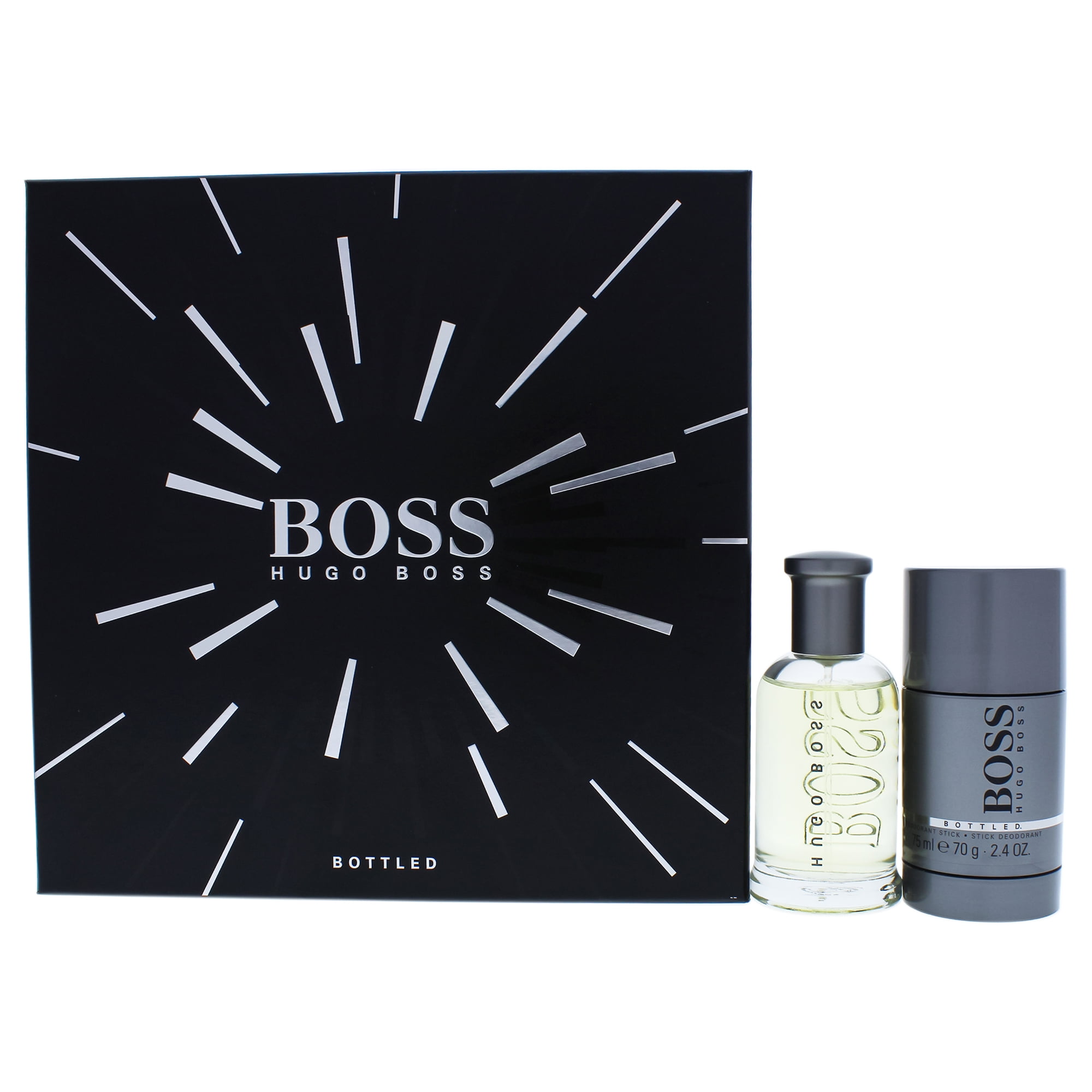 Boss Bottled by Hugo Boss for Men - 2 Pc Gift Set 1.6oz EDT Spray, 2 ...