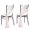 Pk-blush & White, variant on Chair Sashes Pk-blush & White Wedding Party Decor