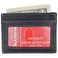 thumbnail image 5 of Slim and Sleek Genuine Leather Credit Card Holder with ID Window 270 CF, 5 of 47