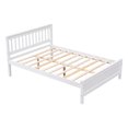 thumbnail image 5 of 2-Pieces Bedroom Furniture Sets, Full Size Platform Bed Frame with Headboard and Footboard, Nightstand with Storage Drawer, Wooden Bedroom Sets for Kids Teens Adults, White, 5 of 7