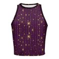 thumbnail image 4 of QASIEATN Womens Tank Tops Square Neck Ribbed Sleeveless Basic Cute Going Out Tops Slim Summer Y20 Clothes, 4 of 5