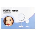 thumbnail image 2 of 8" Lighted Makeup Mirror, 10X Makeup Mirror with Lights, Double Sided Dimmable Magnifying Mirror with Light, Rechargeable and Brightness Adjustable, Cordless Vanity Mirror with Lights, 2 of 10