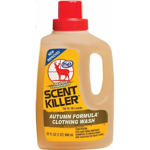 Wildlife Research Center Scent Killer Autumn Formula Liquid Clothing Wash 32 fl oz Laundry Detergent