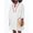 White, variant on Half Sleeve Patchwork Women Loose V-Neck Mini Dress