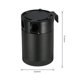 thumbnail image 3 of Catch Can aluminio deflector de 2 puertos de captura de aceite puede tanque de aire separador de ace Abody  Catch Can, 3 of 5
