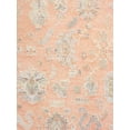 thumbnail image 2 of Pasargad Home Oushak Hand-Knotted Wool Salmon Area Rug 9' 3'' X 12' 2'', 2 of 6