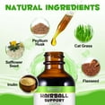 thumbnail image 6 of Oimmal Hairball Treatment for Cats - 60ml Cat Hairball Remedy Drops with Probiotics & Vitamins - Kitten Furball Treatment - Supports Digestion - Chicken Flavor, 6 of 11