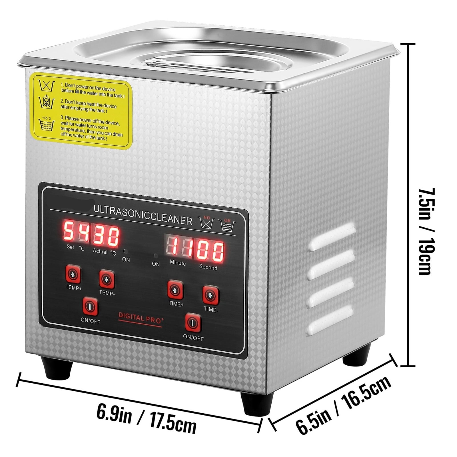 2L 3L 6L 10L 22L 30L Ultrasonic Cleaner Stainless Steel Portable Heated Cleaning Washing Machine Ultrasound Home Appliance