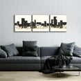 thumbnail image 3 of Epic Art 'Gilded Boxes I' by Chris Paschke, 3 Piece Set, 72" x 24", 3 of 8