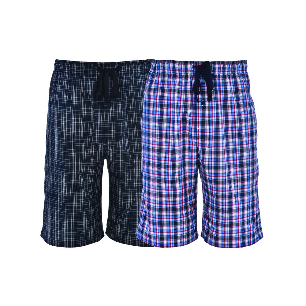 Hanes Hanes Men's 2Pack Woven Stretch Sleep Jam Short