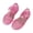 Pink, variant on Girls Closed Toe Crystal Jelly Sandals Princess Dress Shoes with Bow Non-Slip Soft Sole for Beach Party Daily, Size Little Kid