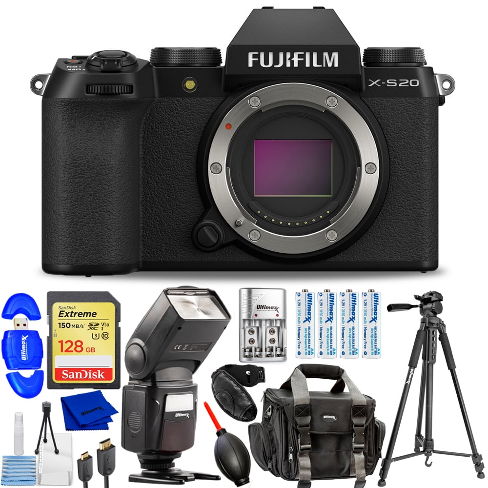 Fujifilm X-S20 APS-C Mirrorless Camera (16781852) - Moment