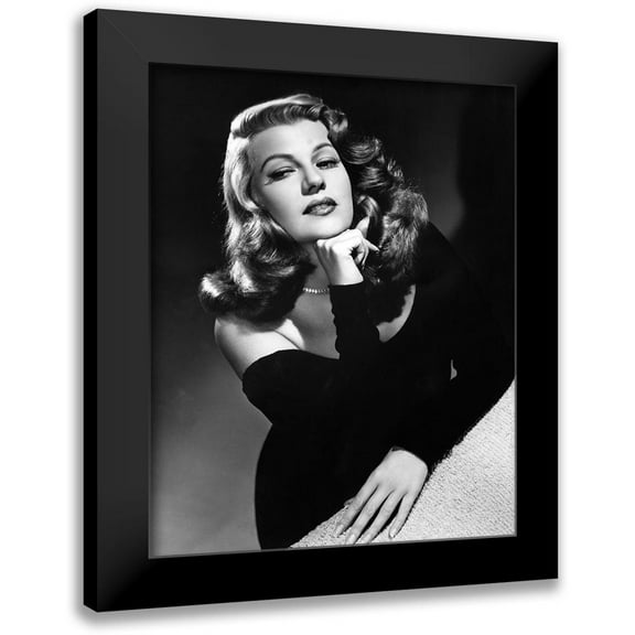 Unknown 12x14 Black Modern Framed Museum Art Print Titled - Rita Hayworth Gilda 1946