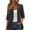 Black, variant on Women's Cardigan Casual Summer Open Front Lace Hem Lightweight Knit Sweater Stylish Cover Up for Daily Wear and