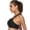 Black, variant on Ludlz Women Padded Strappy Sports Bra Yoga Tops Activewear Workout Clothes Quick Dry Sports Gym Crop Top
