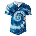 thumbnail image 4 of Awdenio Mens T Shirts Tie Dye Short Sleeve Round-Neck Senior Short Sleeve Tie Dye Tee Shirt for Men, 4 of 5