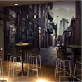 thumbnail image 1 of Papier Peint 3D Vieux Café Angleterre SKU WAL0115, 1 of 1