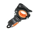 thumbnail image 3 of EeaseMX Soporte para luz de bicicleta Soporte para lámpara de bicicleta Bicicleta de montaña Linterna de luz Montaje fijo Soporte de bicicleta Clip de accesorio (negro y naranja), 3 of 7