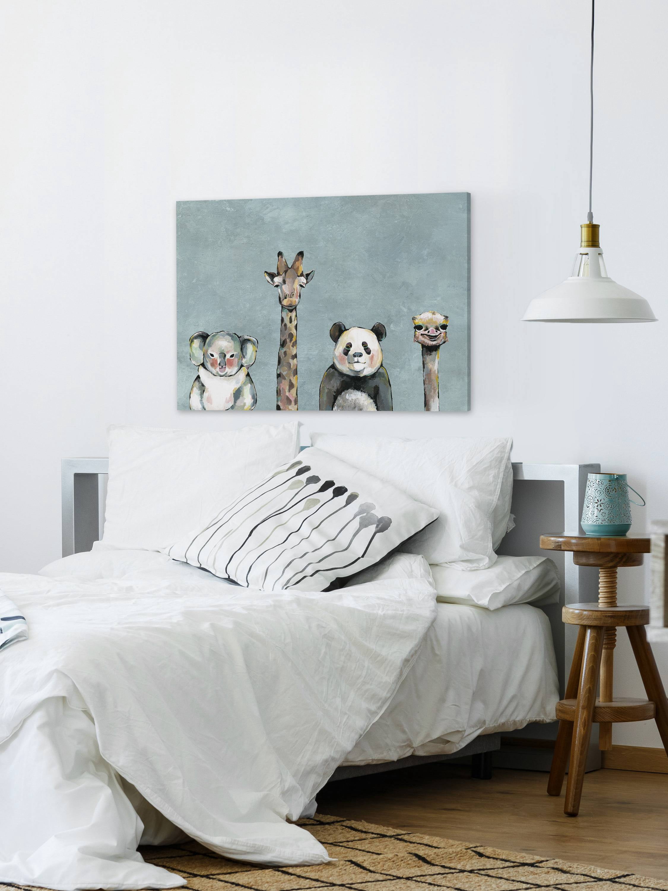 Chubby Bubbly Painting Print on Wrapped Canvas