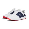 thumbnail image 3 of PUMA Men's Ignite Elevate Disc Spikeless Golf Shoe, 13 Medium White/Navy -, 3 of 6