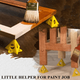 thumbnail image 5 of Paint Pyramid Stands Triangle Paint Lift Pad Feet Rack Wood Paint Pad Paint Stand Portable Paint Stand Canvas, 5 of 6