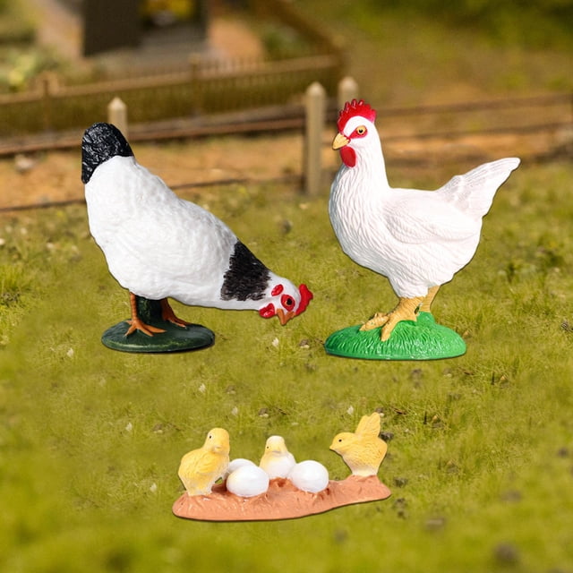 de de Granja de Jardín de Hadas, Juguetes Educativos para Edades Tempranas, Colección dscenas de Guardián, Decoraciones, D , Yotijar Juguetes de figuras de granja