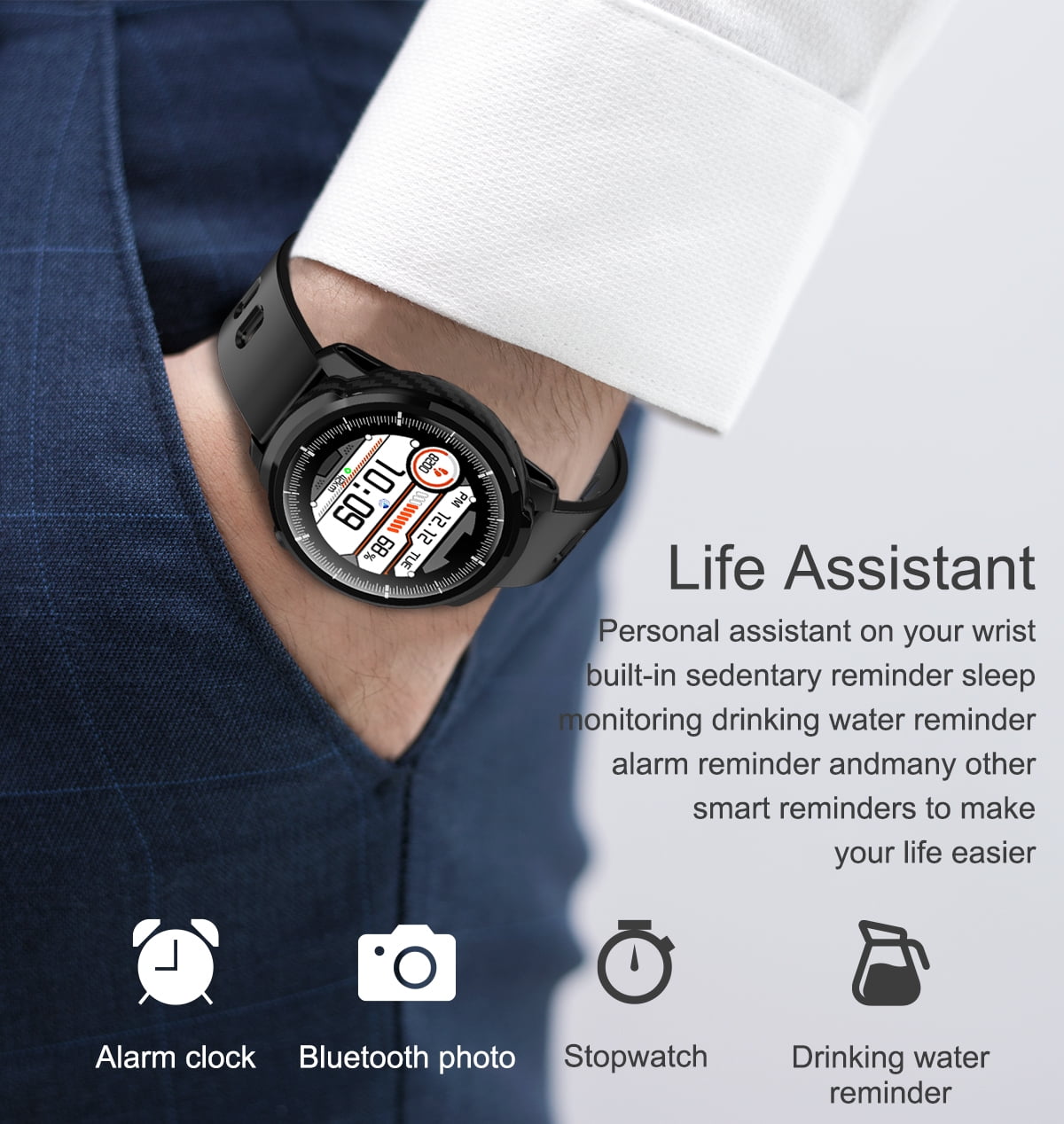 bakeey s10 smartwatch