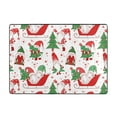 thumbnail image 7 of Area Rugs For Living Room Decor - Gnomes Merry Christmas Soft Anti Slip Throw Washable Rugs 5x7 For Bedroom, Indoor Carpet For Bedroom Living Room 80x58In, 7 of 7
