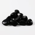 thumbnail image 2 of Nvzi Obsidiana negra natural, piedras negras a granel, cristales, piedras pulidas y pulidas para decoración, wicca, reiki, chakras y energía, suministros de brujería (10 unidades), 2 of 5