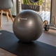 thumbnail image 2 of Pelota De Yoga Con Inflador 55cm Bywell Color Gris, 2 of 4