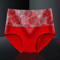 thumbnail image 2 of Ropa interior a prueba de fugas para mujer, pantalones protectores para incontinencia, talla 2XL, color rojo, 2 of 4