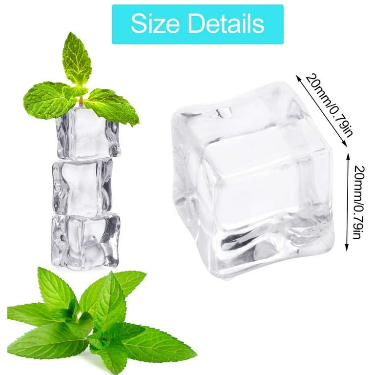 Synthetic decorative Ice Cube: from plastic