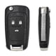 thumbnail image 3 of 2 Buttons 433mhz With Id46 Chip Remote Control Key Fob For Chevrolet Aveo Cruze Orlando Hu100 Blade, 3 of 5