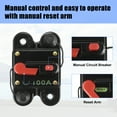 thumbnail image 3 of Unique Bargains 12V Car Fuse Holders Inline Circuit Breaker Reset Fuse Inverter 100A 100 AMP Protection for Car Audio Stereo, 3 of 7